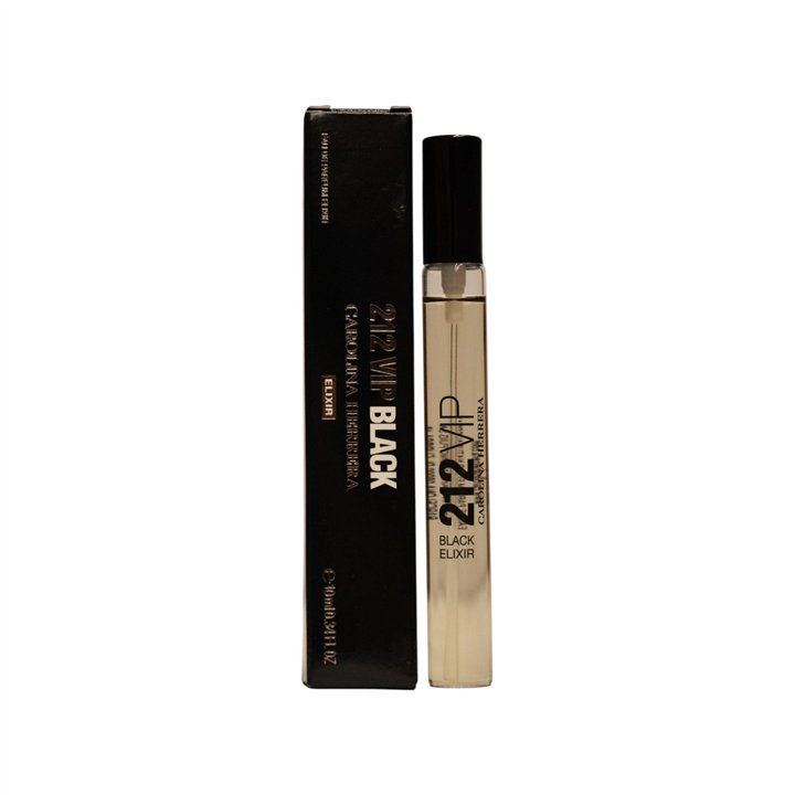 Carolina Herrera, 212 VIP Black Elixir, Eau De Parfum, For Men, 10 ml - Teknashop Ltd