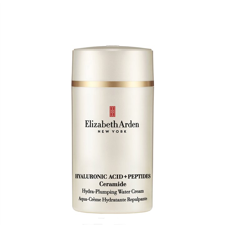 Elizabeth Arden, Hyaluronic Acid Peptides Ceramide, Hydrating, Plumping, Morning & Evening, Water Cream, For Face, 50 ml - Tekna