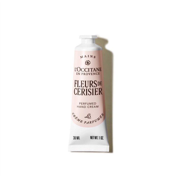 L'Occitane en Provence, Fleurs De Cerisier, Hydrating, Hand Cream, 30 ml - Teknashop Ltd