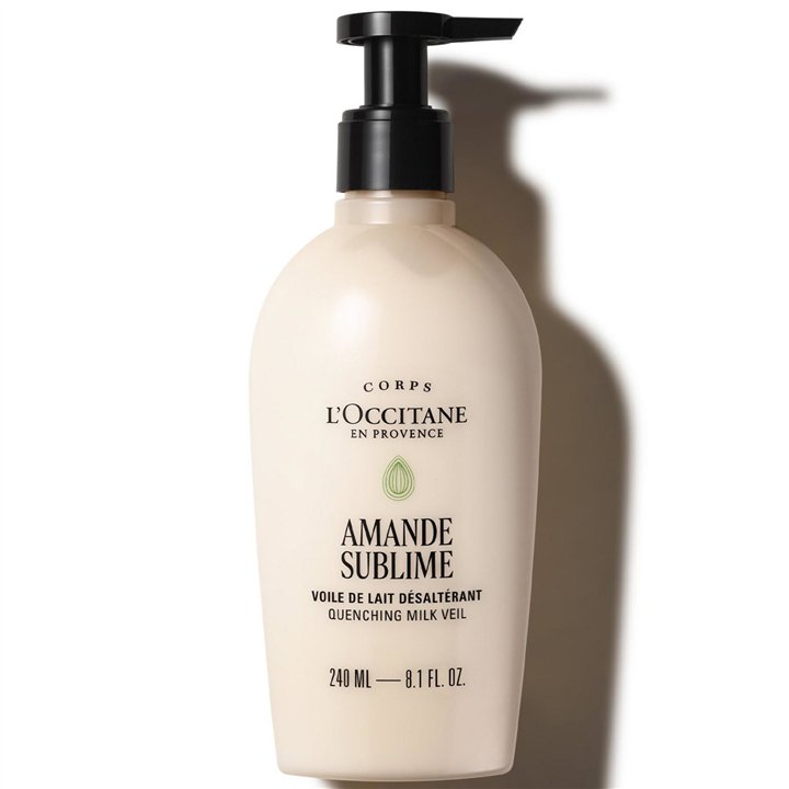 L'Occitane en Provence, Amande Sublime, Hydrating, Daily, Body Lotion, 240 ml - Teknashop Ltd