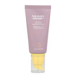Haruharu Wonder, Black Rice, Hydrating & Moisturising, Sunscreen Cream, For Face, SPF50+, 50 ml