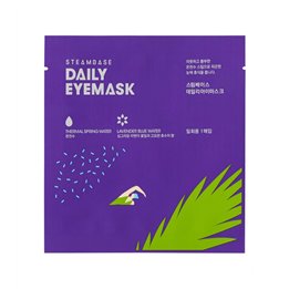 SteamBase, Lavander Blue Water, Soothing & Relaxing, Weekly or as needed, Eye Sheet Mask, 1 pcs - Teknashop Ltd