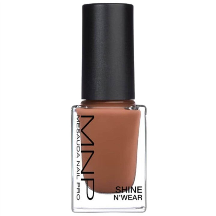 Mesauda, Shine N' Wear, Nail Polish, 246, Cafe Au Lait, 10 ml - Teknashop Ltd