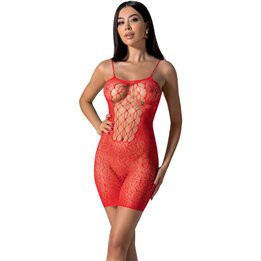 PASSION - BS096 RED BODYSTOCKING ONE SIZE - D-236359