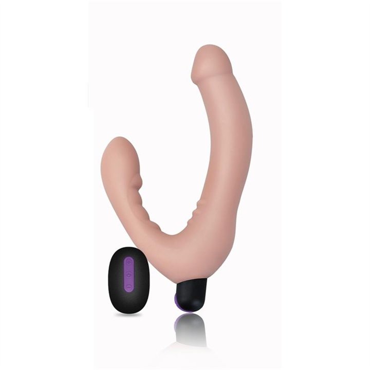 Strapless  Doble Dildo Silicone USB - LO-LV430103 - Teknashop Ltd