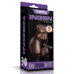 Adjustable Strap On with Dildo 7.5 - LO-LV715026