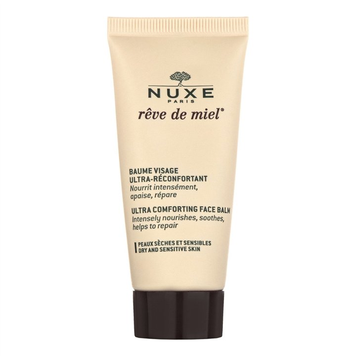 Nuxe, Reve de Miel Ultra Comforting, Honey, Nourishes, Morning, Balm, For Face, 30 ml