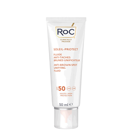 Roc, Soleil Protect, Protection, Sunscreen Fluid, For Face, 50+, 50 ml