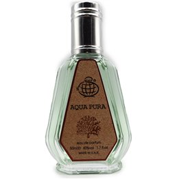 Fragrance World, Aqua Pura, Eau De Parfum, Unisex, 50 ml