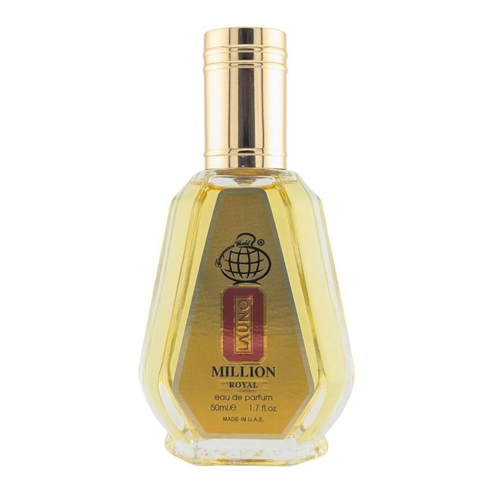Fragrance World, La Uno Million Royal, Eau De Parfum, For Men, 50 ml - Teknashop Ltd