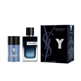 Set Yves Saint Laurent: Y Intense, Eau De Parfum, For Men, 100 ml + Y, Anti-Perspirant, Deodorant Stick, For Men, 75 g - Teknash