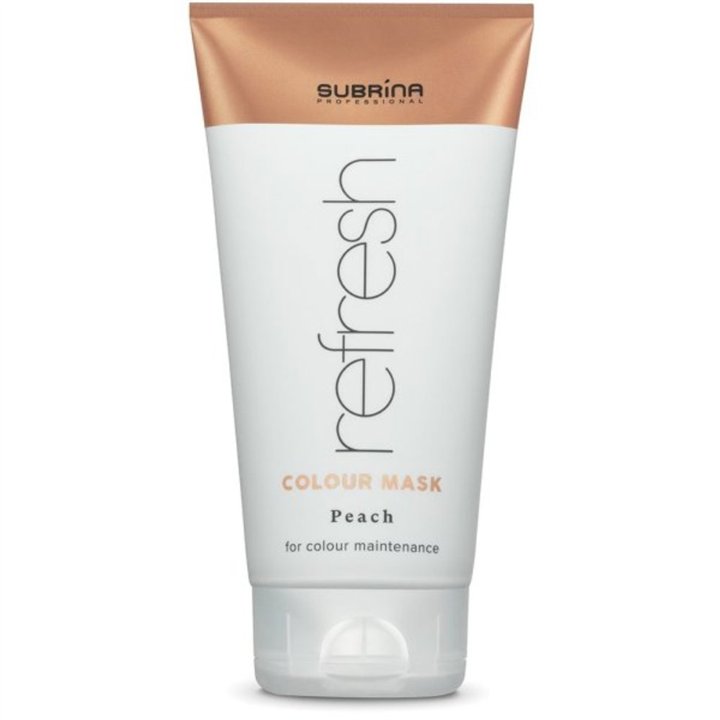 Subrina Professional, Colour Refresh, Hair Colouring Cream Mask, Colouring,  Peach, 150 g - Teknashop Ltd