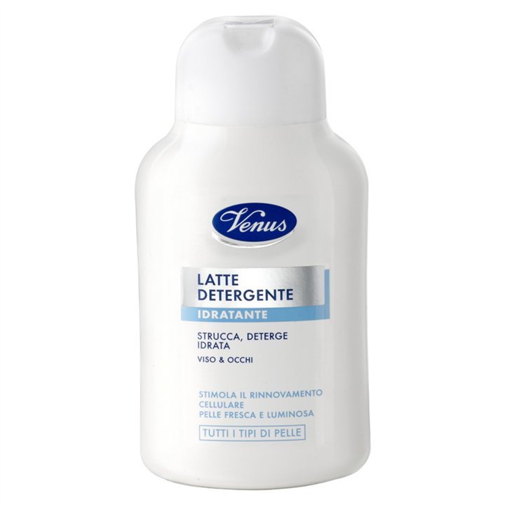 Venus, Lattea Quotidiana, Moisturizing, Cleansing Milk, For Face, 200 ml *Tester - Teknashop Ltd