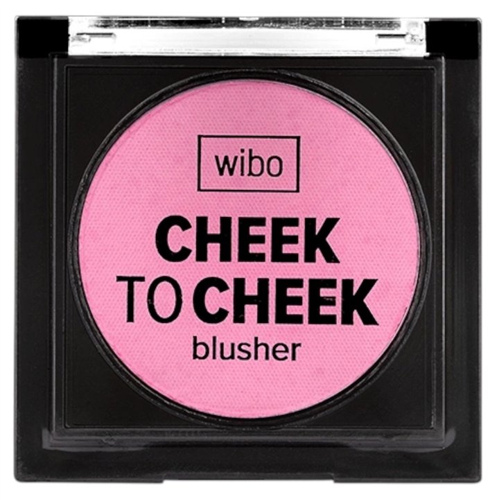 Wibo, Cheek To Cheek, Natural Glow, Blush Powder, 04, 04 Pink Lover, 3.5 g *Tester - Teknashop Ltd