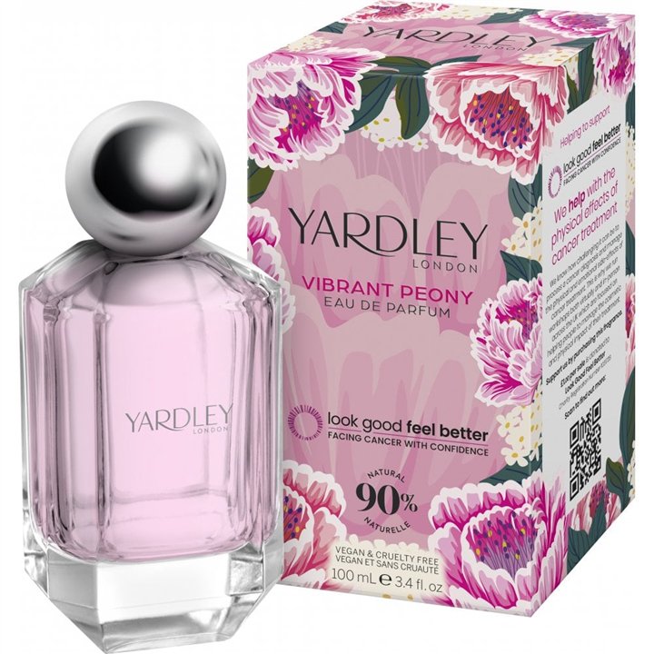 Yardley, Vibrant Peony, Eau De Parfum, For Women, 100 ml - Teknashop Ltd