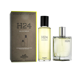 Set Hermes: H24, Eau De Parfum, For Men, 30 ml + H24, Eau De Parfum, For Men, Refill, Refillable, 125 ml - Teknashop Ltd