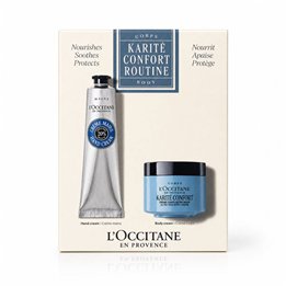 Body Routine Set L'Occitane en Provence: Shea Butter, Hydrating, Hand Cream, 75 ml + Shea Butter, Hydrating, Body Cream, Body, D