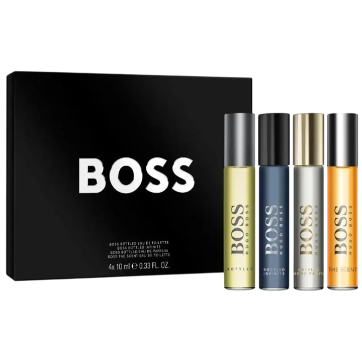 Set Hugo Boss: Boss Bottled, Eau De Toilette, For Men, 10 ml + Boss Bottled Infinite, Eau De Parfum, For Men, 10 ml + Boss Bottl