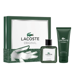 Set Lacoste: Original, Eau De Parfum, For Men, 60 ml + Original, Cleansing, Refreshing, Shower Gel, 100 ml