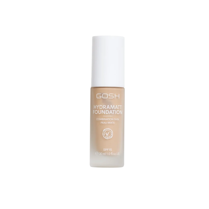 Gosh, Hydramatt, Matte, Liquid Foundation, 010N, Light Dark-Neutral, SPF 15, 30 ml *Tester