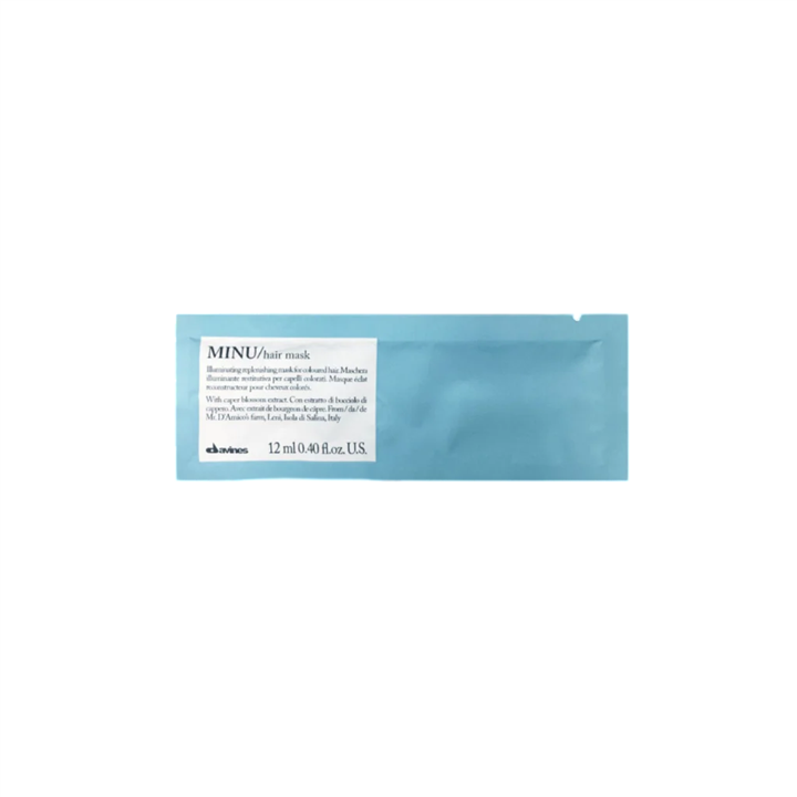 Davines, Minu, Hair Treatment Cream Mask, Illuminating, 12 ml