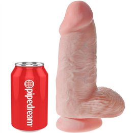 KING COCK - REALISTIC PENIS CHUBBY 23 CM - PD553221 - Teknashop Ltd