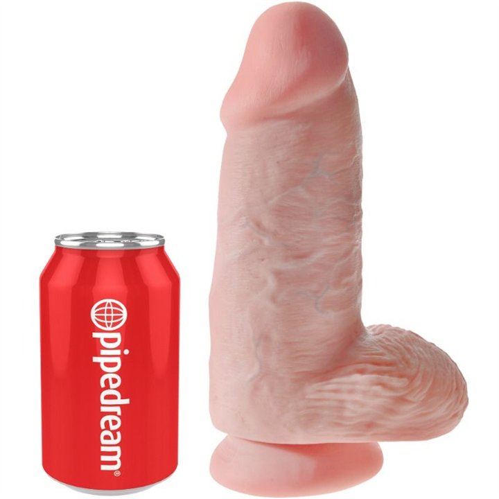 KING COCK - REALISTIC PENIS CHUBBY 23 CM - PD553221 - Teknashop Ltd