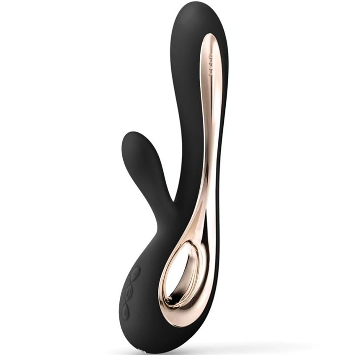 LELO - SORAYA 2 BLACK RABBIT VIBRATOR - D-221242 - Teknashop Ltd