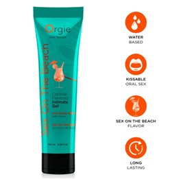 ORGIE - LUBE TUBE COCKTAIL SEX ON THE BEACH KISSABLE WATER-BASED INTIMATE GEL 100 ML - D-246822 - Teknashop Ltd