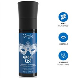 ORGIE - GREEK KISS ANALLINGUS STIMULATING GEL MINT 50 ML - D-246772 - Teknashop Ltd