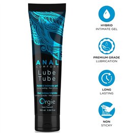 ORGIE - LUBE TUBE ANAL COMFORT HYBRID INTIMATE GEL FOR ANAL SEX 100 ML - D-246830 - Teknashop Ltd