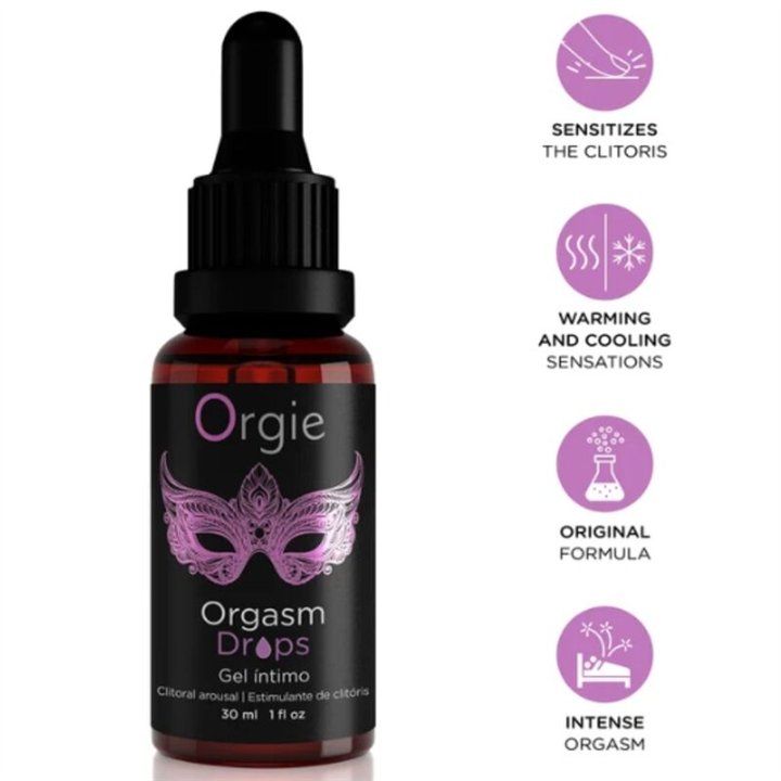 ORGIE - ORGASM DROPS CLITORAL AROUSAL 30 ML - D-246757 - Teknashop Ltd