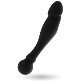 BLACK&SILVER - KARL G-POINT STIMULATING DILDO 18 CM - D-234777