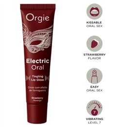 ORGIE - ELECTRIC ORAL TINGLING LIP GLOSS 15 ML - D-246752 - Teknashop Ltd