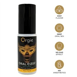 ORGIE - ORAL EASE MOUTH AND THROAT SPRAY MINT 50 ML - D-246769 - Teknashop Ltd