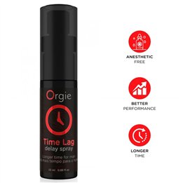 ORGIE - TIME LAG DELAY SPRAY ANESTHETIC FREE 25 ML - D-246765 - Teknashop Ltd