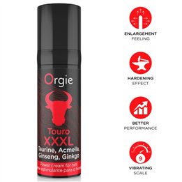 ORGIE - TOURO XXXL ERECTION ENHANCER AND ENLARGER CREAM 15 ML - D-246761 - Teknashop Ltd