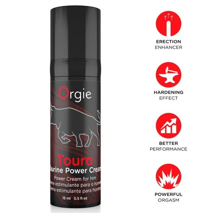 ORGIE - TOURO ERECTION ENHANCER CREAM 15 ML - D-246762 - Teknashop Ltd