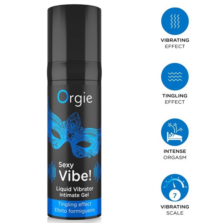 ORGIE - SEXY VIBE! LIQUID VIBRATOR 15 ML - D-246748 - Teknashop Ltd