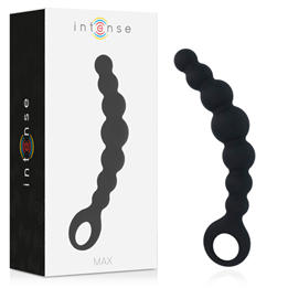 INTENSE - ANAL BEADS MAX BLACK - D-216035