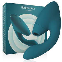 WOMANIZER - DUO 2 STIMULATOR BLUE PETROL - D-235686