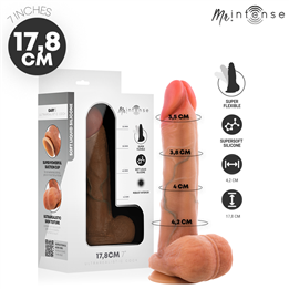 MR INTENSE - GARY S ULTRA-REALISTIC SILICONE COCK WITH TESTICLES 17.8 CM -Ø- 4.2 CM - D-245159