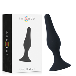 INTENSE - ANAL LEVEL 1 10.5CM BLACK - D-216042