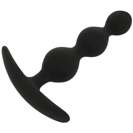 BLACK&SILVER - RUPERT ANAL BALL CHAIN 10 CM - D-234774