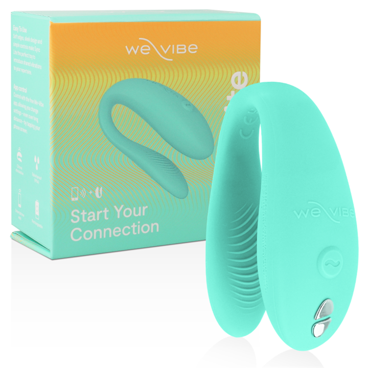 WE-VIBE - SYNC LITE CLITORIS STIMULATOR TURQUOISE - D-238126