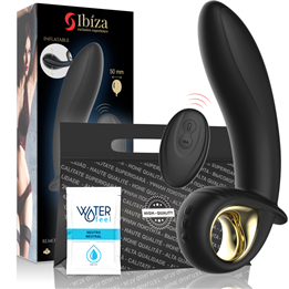 IBIZA - POWERFUL INFLATABLE ANAL/VAGINAL VIBRATOR REMOTE CONTROL - D-230877