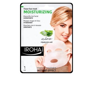 Iroha Nature Moisturizing Tissue Face Mask Aloe Vera 1 Unit - unisex - Teknashop Ltd