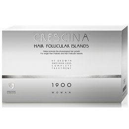 Labo Cosprophar Suisse,  Crescina Follicular Islands 1900, For Growth Stimulation, Ampoules Treatment Serum, For Scalp, For Wome