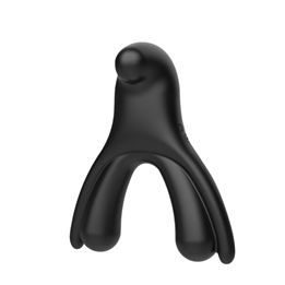 Cere, Lalalena, Vibrators, Clitoral Vibrator, USB Rechargeable, Medical Silicone, Waterproof, Black