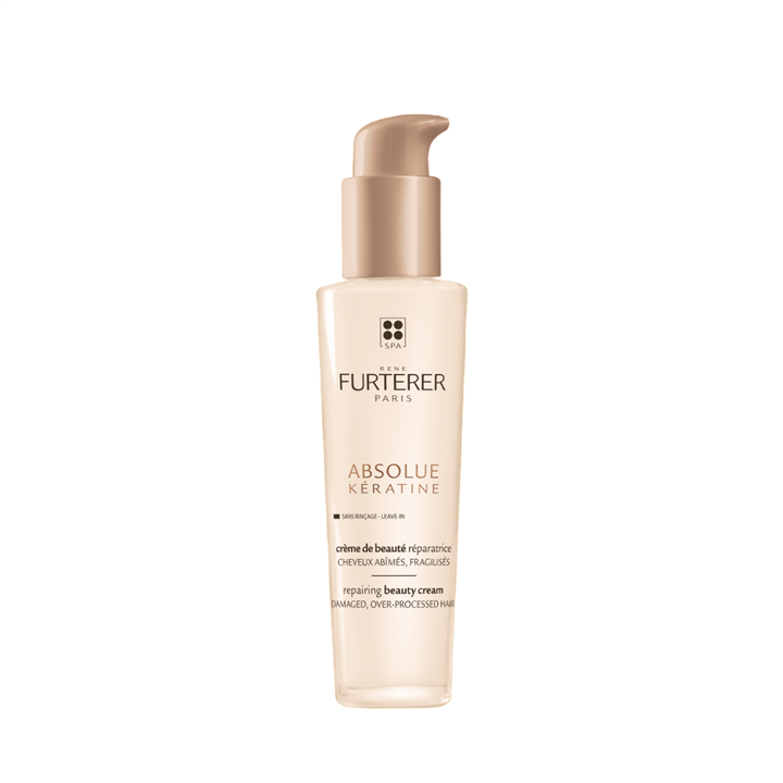Rene Furterer, Absolue Keratine, Natural, Hair Leave-In Cream Treatment, Repairing, 100 ml
